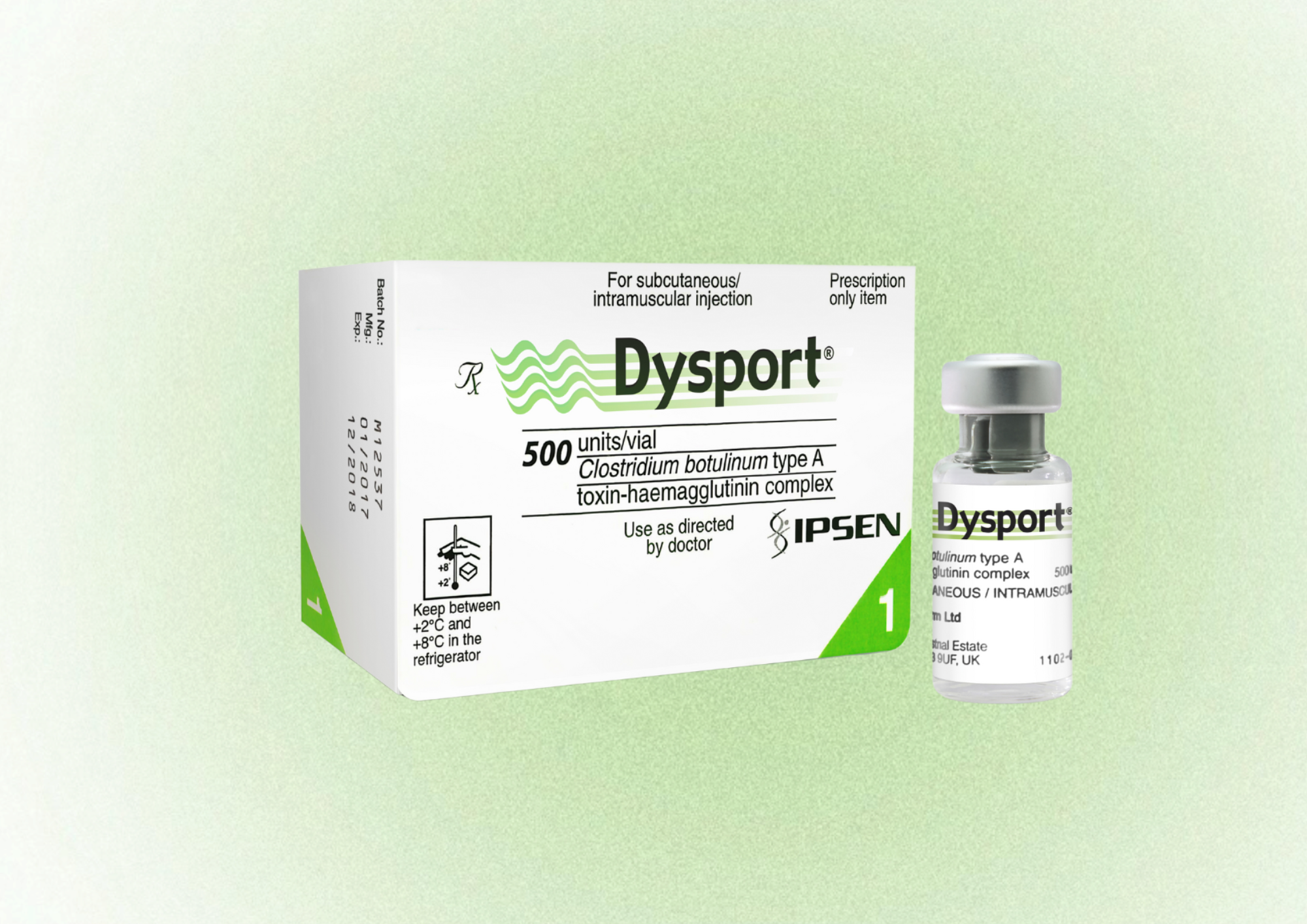 Dysport 小腿 - 500units