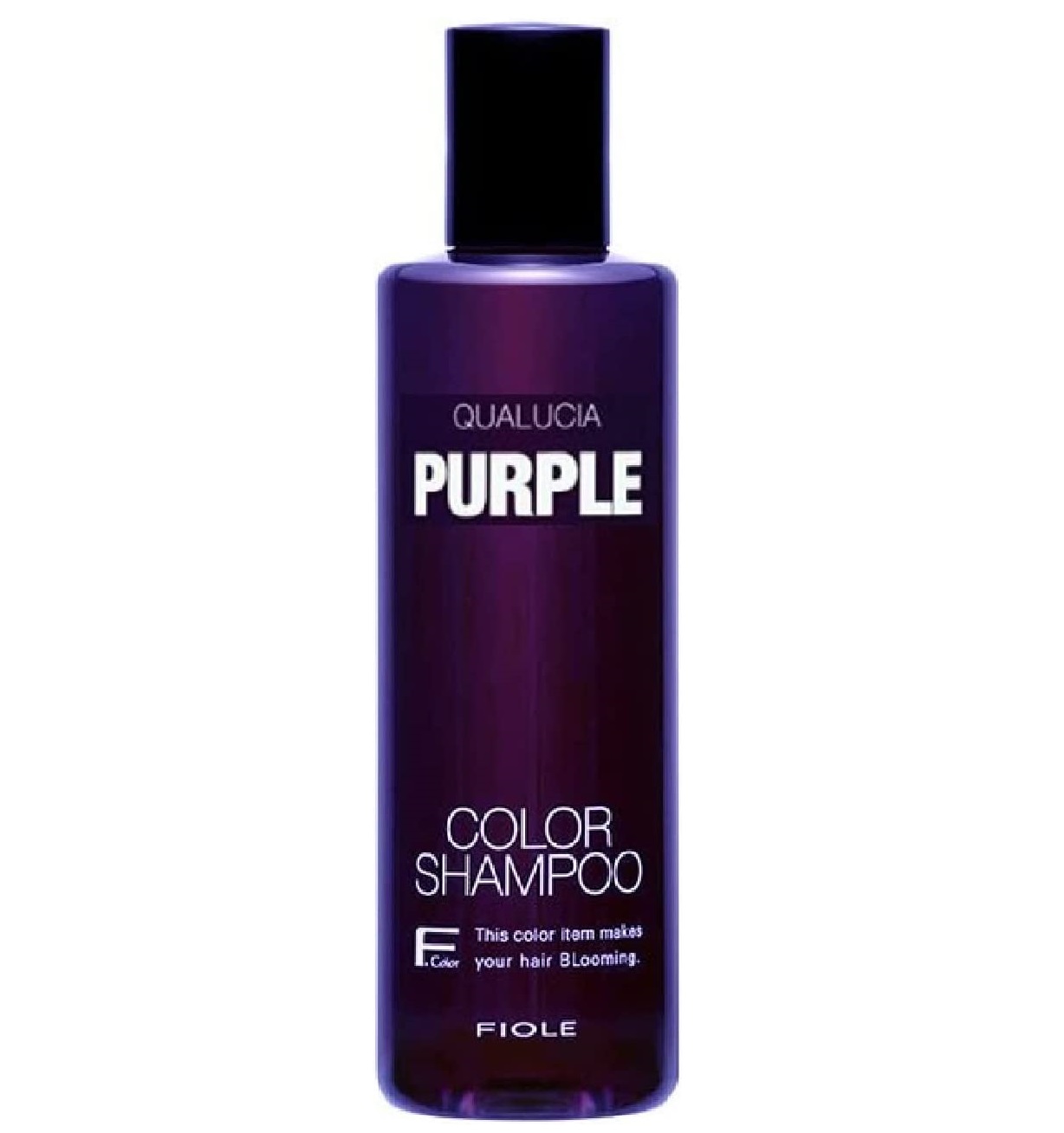 日本 FIOLE Qualucia PURPLE Color Shampoo 250ml 補色去黃洗髮水-紫色