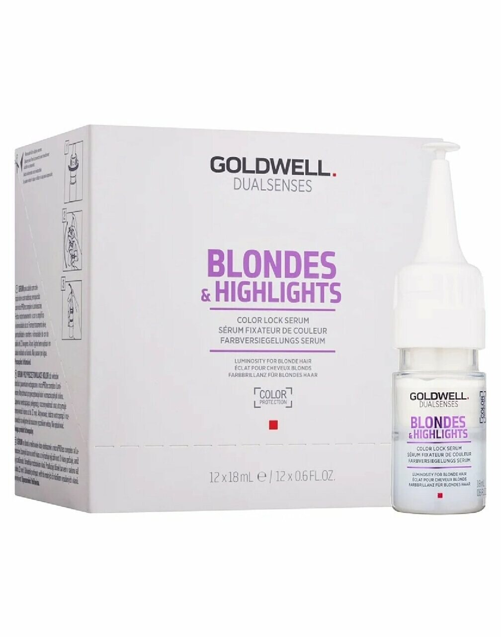 歌薇 Blondes & Highlights Serum 冷色去黃精華 12x18ml