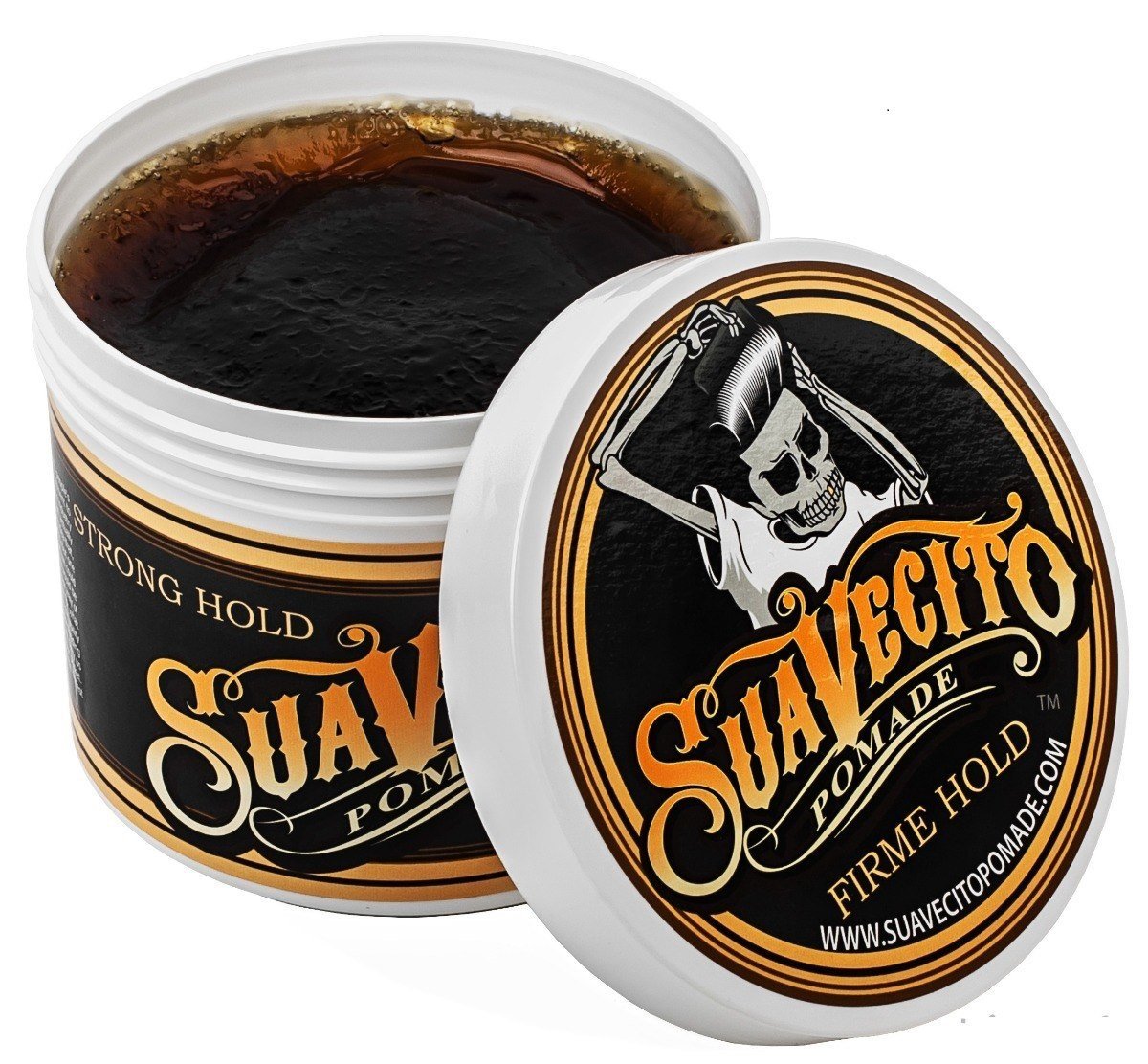 美國骷髏頭 Pomade Firme Hold 水性髮蠟 113g