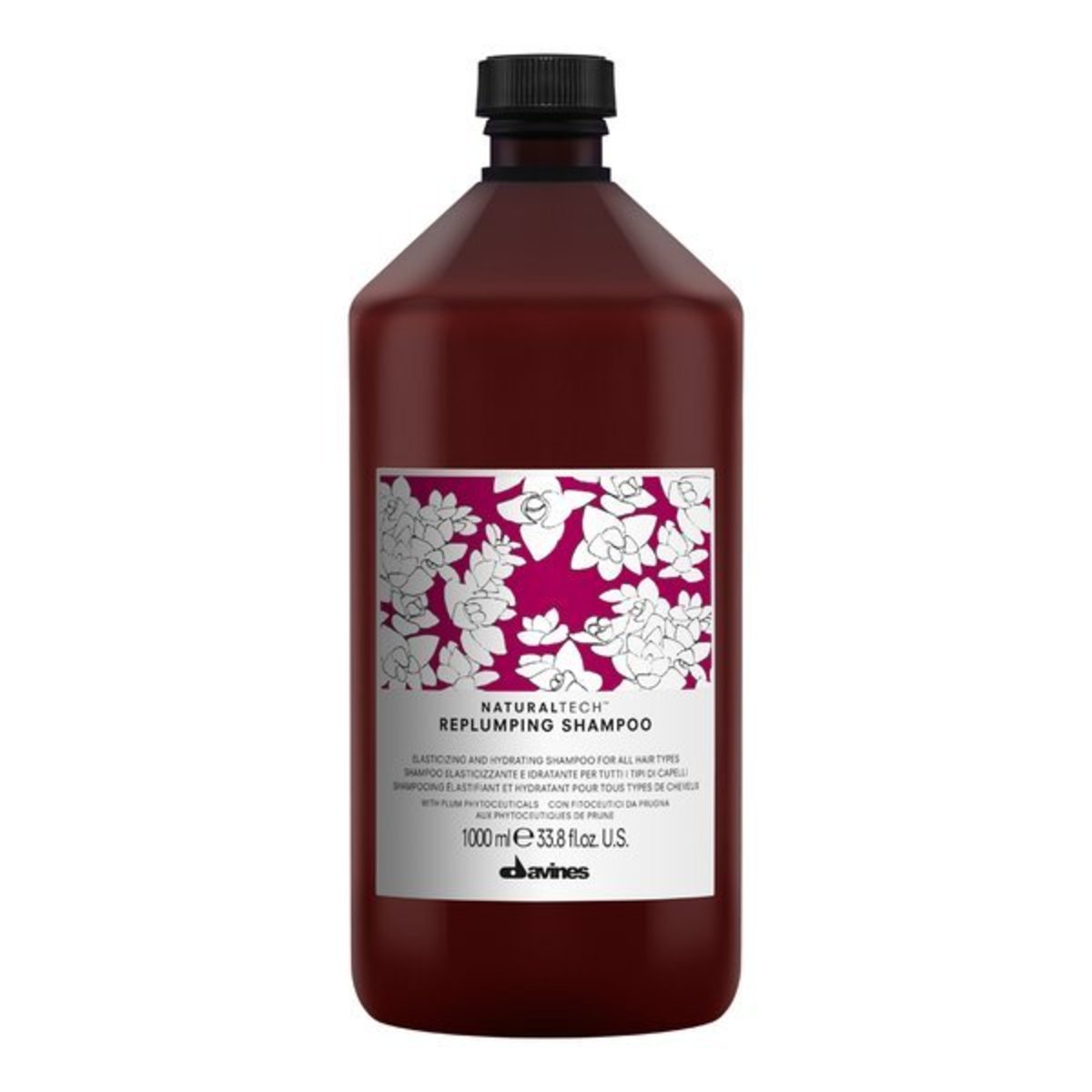 達芬尼斯 DRF Replumping Shampoo 水凝彈性洗髮露 1000ml(送泵)