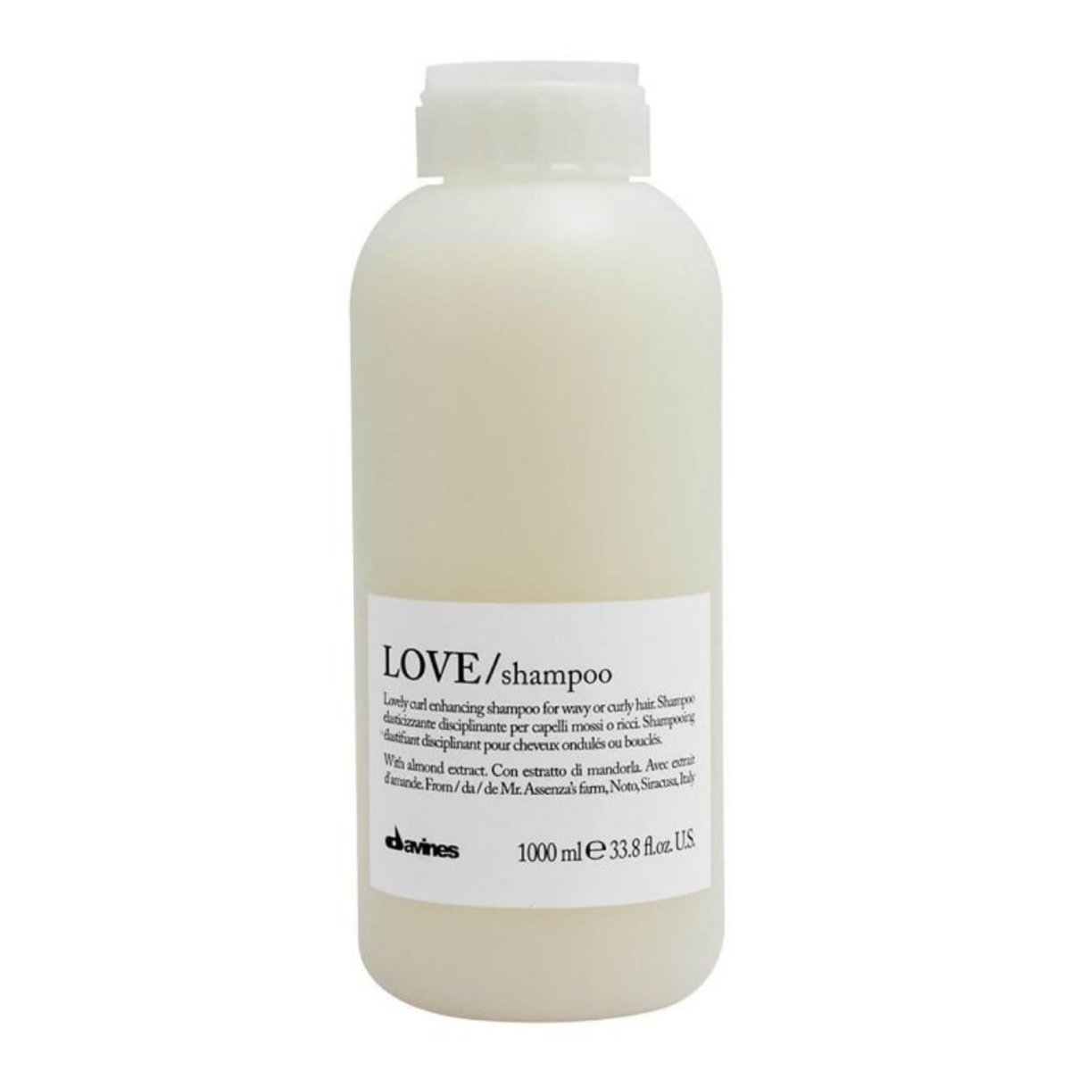 達芬尼斯 Davines Love Curl Shampoo 豐盈洗頭水(曲髮) 1000ml