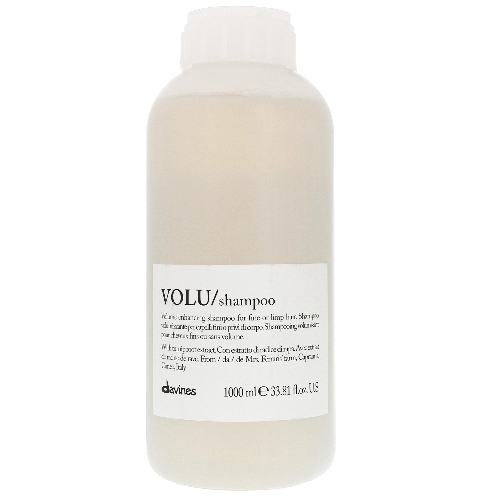 達芬尼斯 Davines Volu Shampoo 豐盈洗髮露 1000ml