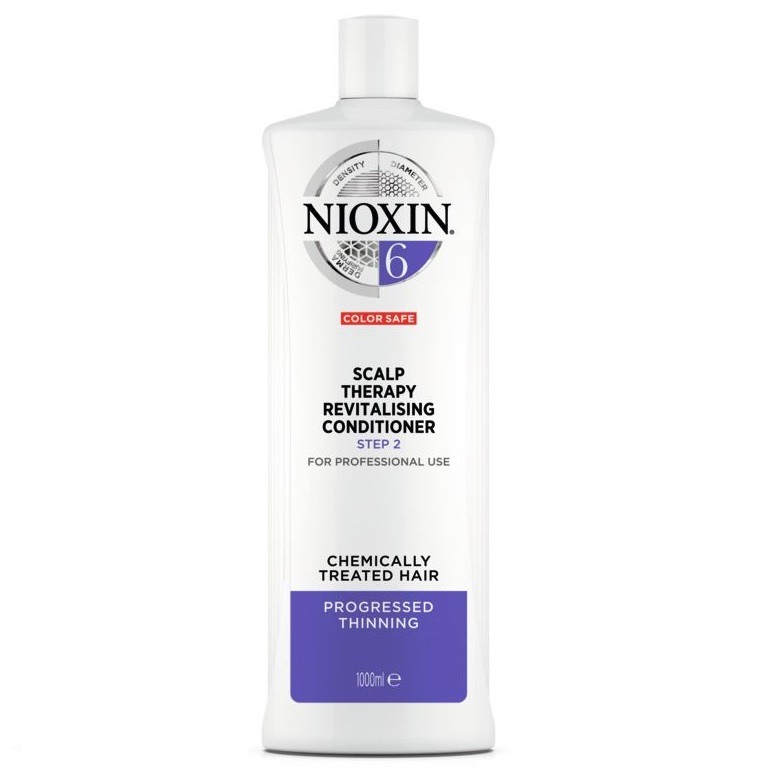 6號防脫髮護髮素Scalp Therapy Revitaliser Conditioner(化學處理、顯著稀疏髮量)1L(送泵)