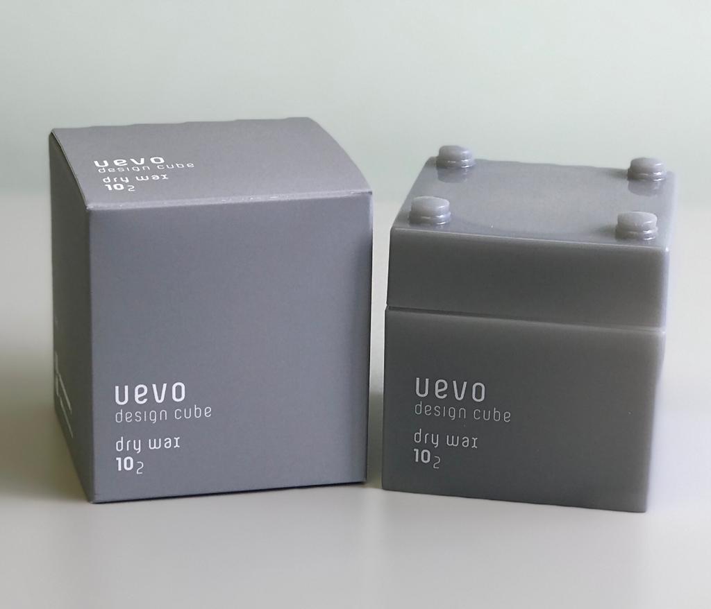 Demi Uevo Design Cube Dry Wax 10 2 日本灰積木無光澤髮蠟 100ml