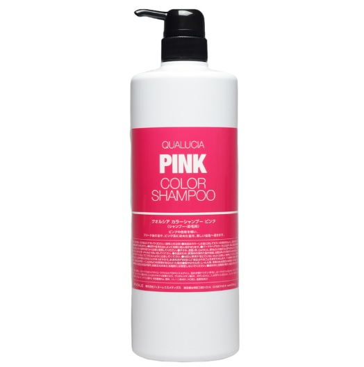 FIOLE 日本 Qualucia PINK Color Shampoo 1000ml 補色去黃洗髮水-粉紅色