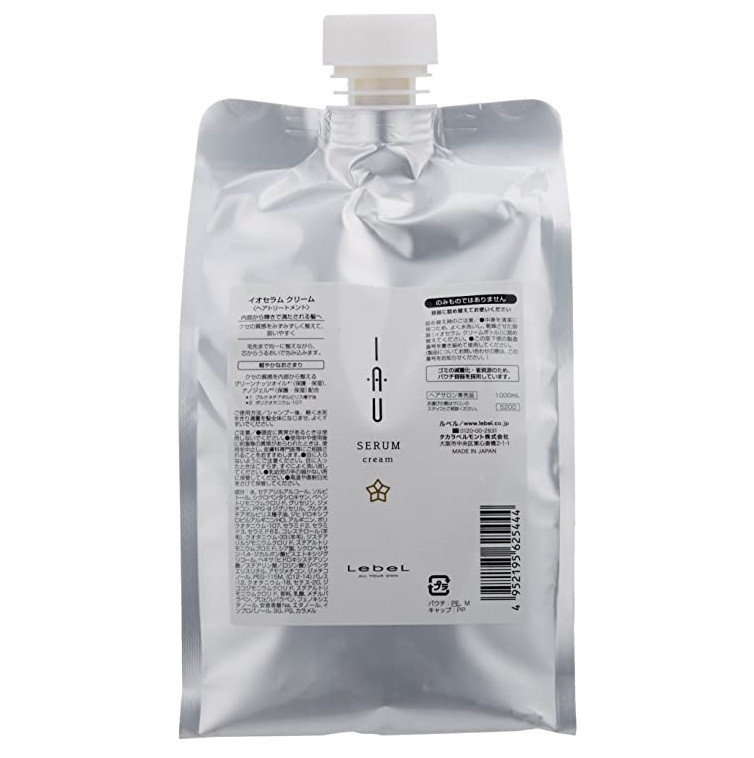 Lebel I.A.U. Serum Cream 精粹柔順護髮素 1000ml