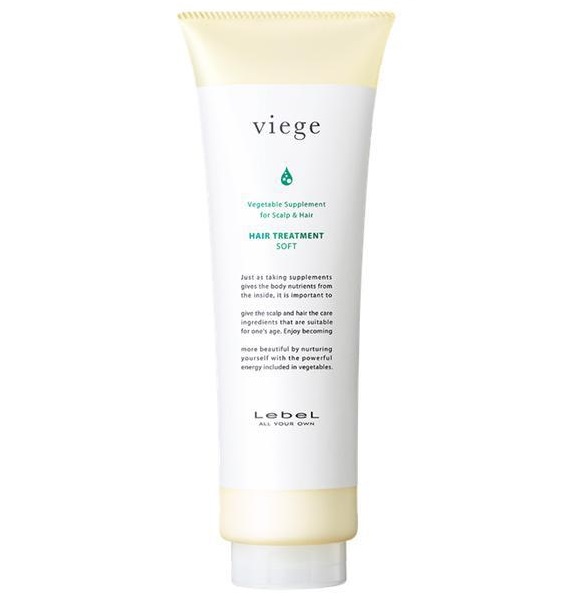 Lebel Viege Hair Treatment Soft 蔬果精華柔軟修護露 240ml