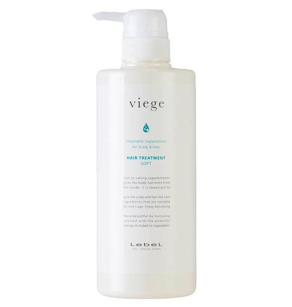 Lebel Viege Hair Treatment Soft 蔬果精華柔軟修護露 600ml