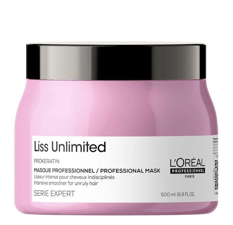 Loreal Liss Unlimited Masque 500ml 萊莉雅瞬直滋養髮膜
