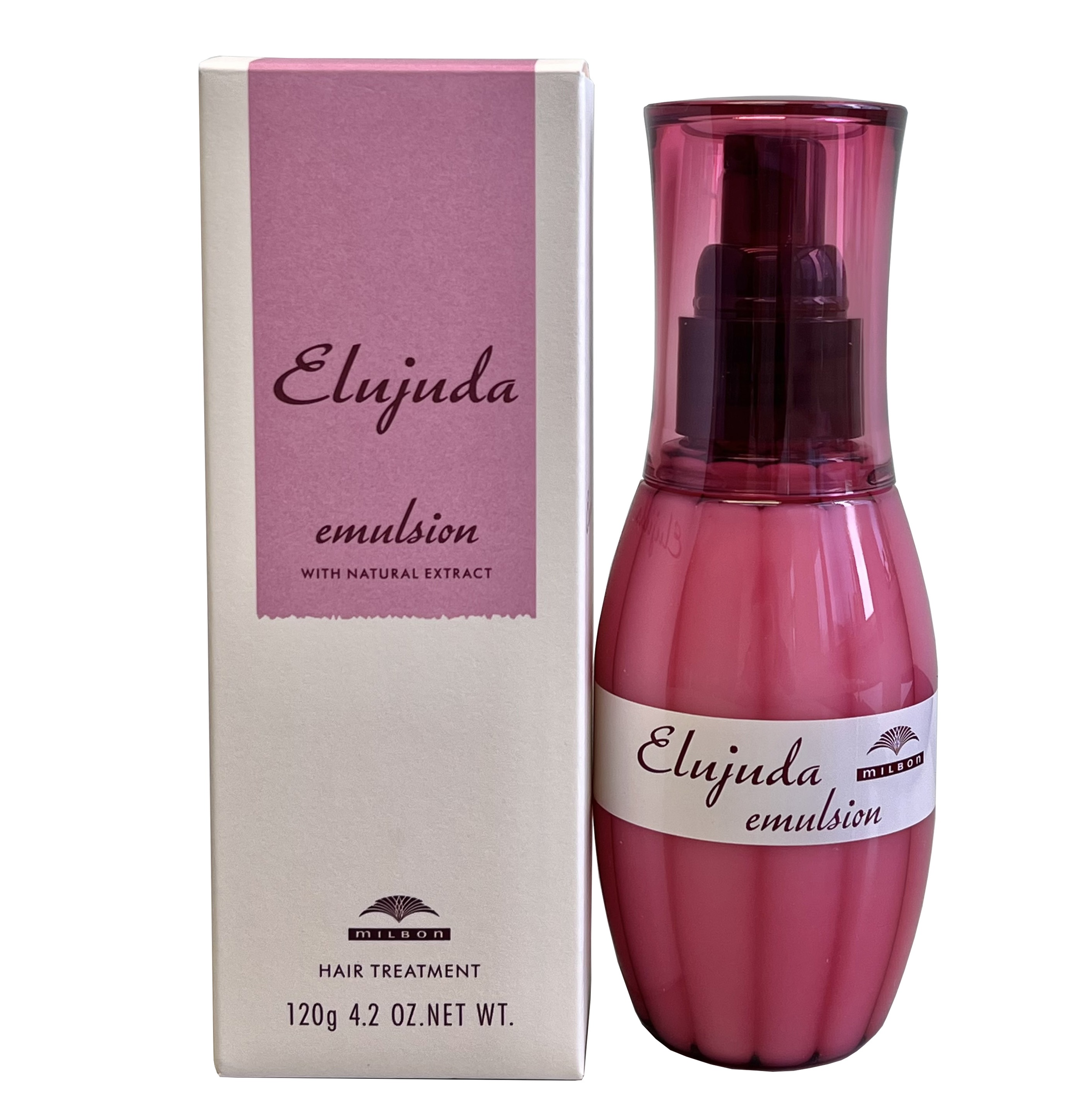 Milbon 日本 Elujuda Emulsion(Pink)(適合細軟髮質)120g 生命果精華潤髮乳