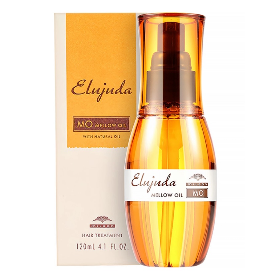Milbon 日本Elujuda MO Mellow Oil(Orange)(適合正常至粗硬髮質)120ml生命果護髮油
