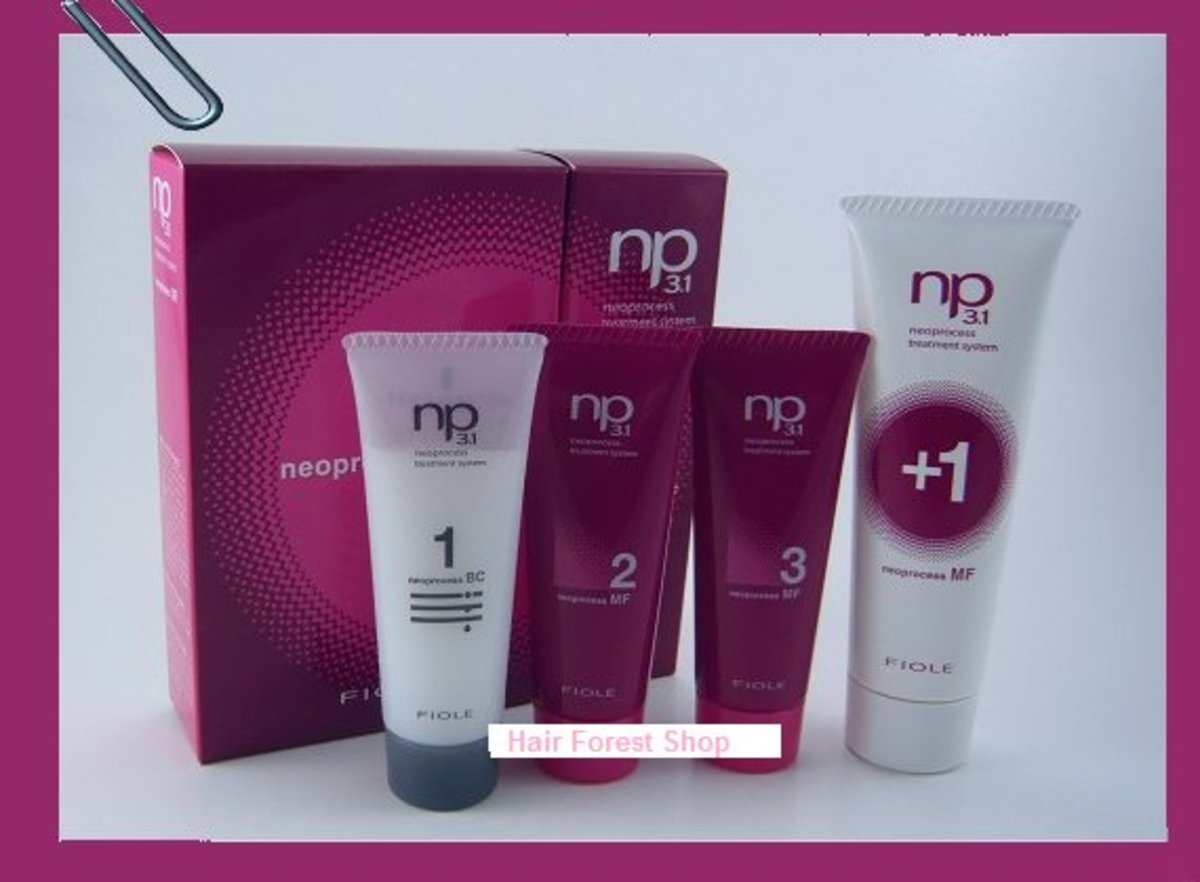 np3.1 MF structural hair treatment 焗油 (套裝 紅色)