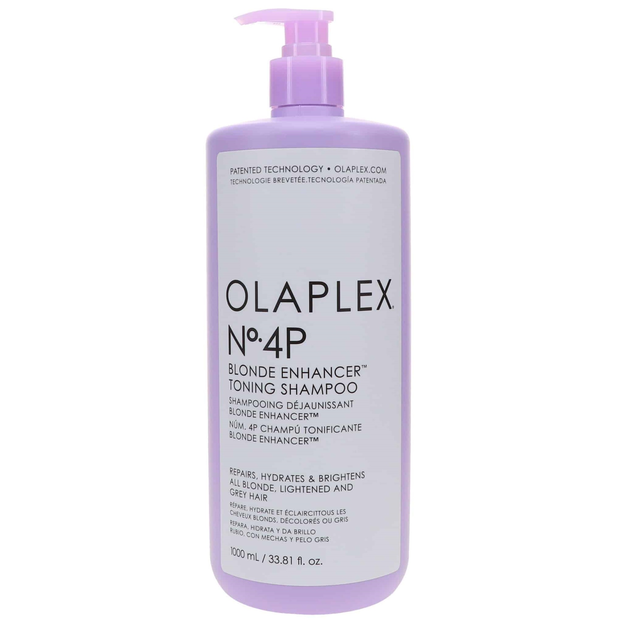 Olaplex No.4P Blonde Enhancer Shampoo 1000ml 重建修復去黃洗髮水