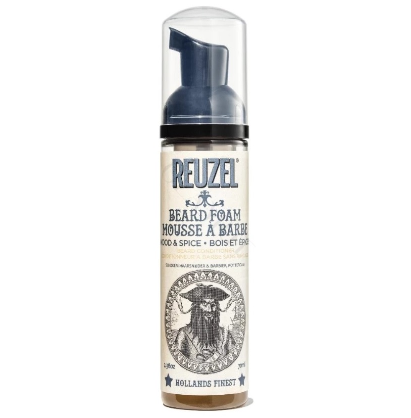 Reuzel Beard Foam Wood & Spice 免沖保濕鬍鬚泡沫 70ml