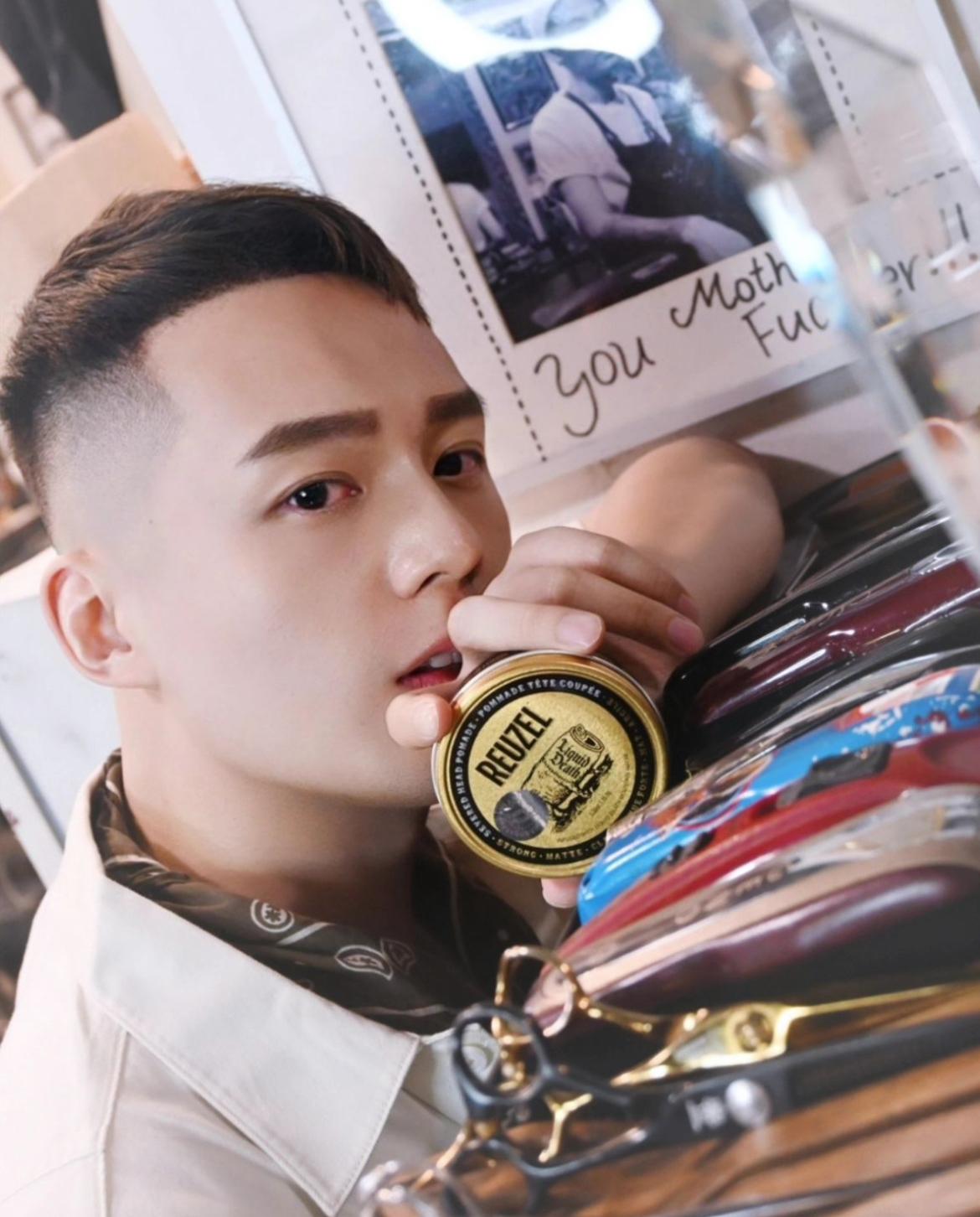 Reuzel Servered Head Pomade「金豬」強力無光澤滋潤髮泥 3.38oz/95.8g