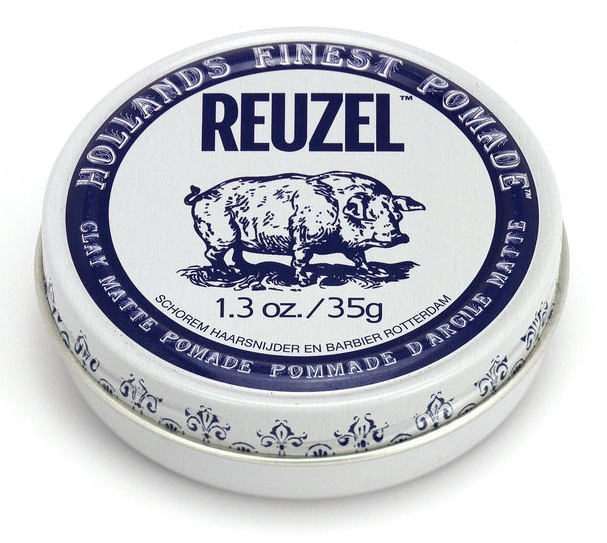 Reuzel White Clay Matte Pomade 白豬強力水性啞色髮泥 1.3oz/ 35g