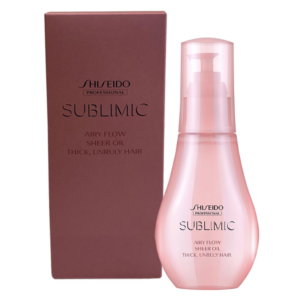 Shiseido Airy Flow Sheer Oil 100ml(Thick,Unruly Hair)動盈絲滑護髮油