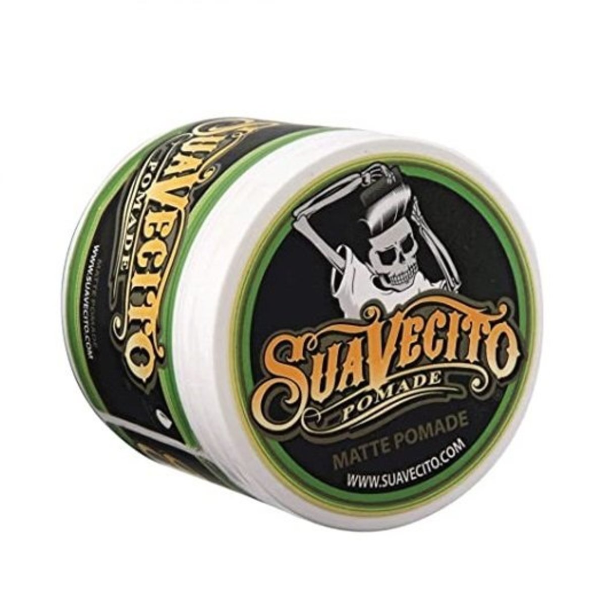 Suavecito 美國骷髏頭無光澤水洗式髮油髮蠟 113g