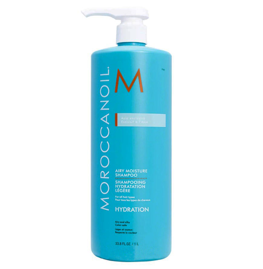 Moroccanoil Airy Moisture Shampoo Hydration 1000ml 摩洛哥超輕感保濕水潤洗髮乳